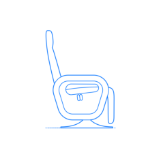 Furniture Recliner Ayia Manual Swivel Recliner Tracing Svg Vector, Free Vectors File